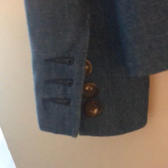 Madewell denim linen blazer - Picture 5 of 5